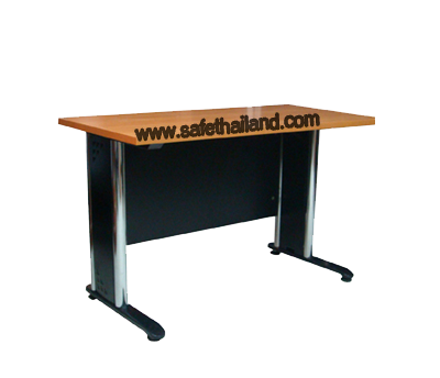 โต๊ะทำงานขาเหล็ก  รุ่น M-PTD-60120  ขนาด ( 60 x 120 x 74 ) สามารถเพิ่มลิ้นชักได้