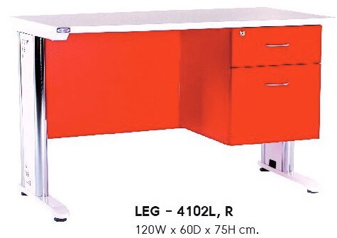 โต๊ะทำงานขาเหล็ก รุ่น LEG-4102